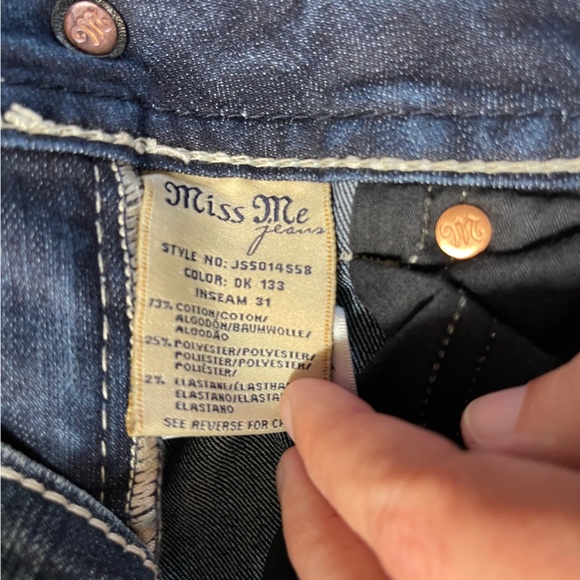 EUC Miss Me Jeans Sz 25 - Picture 8 of 11